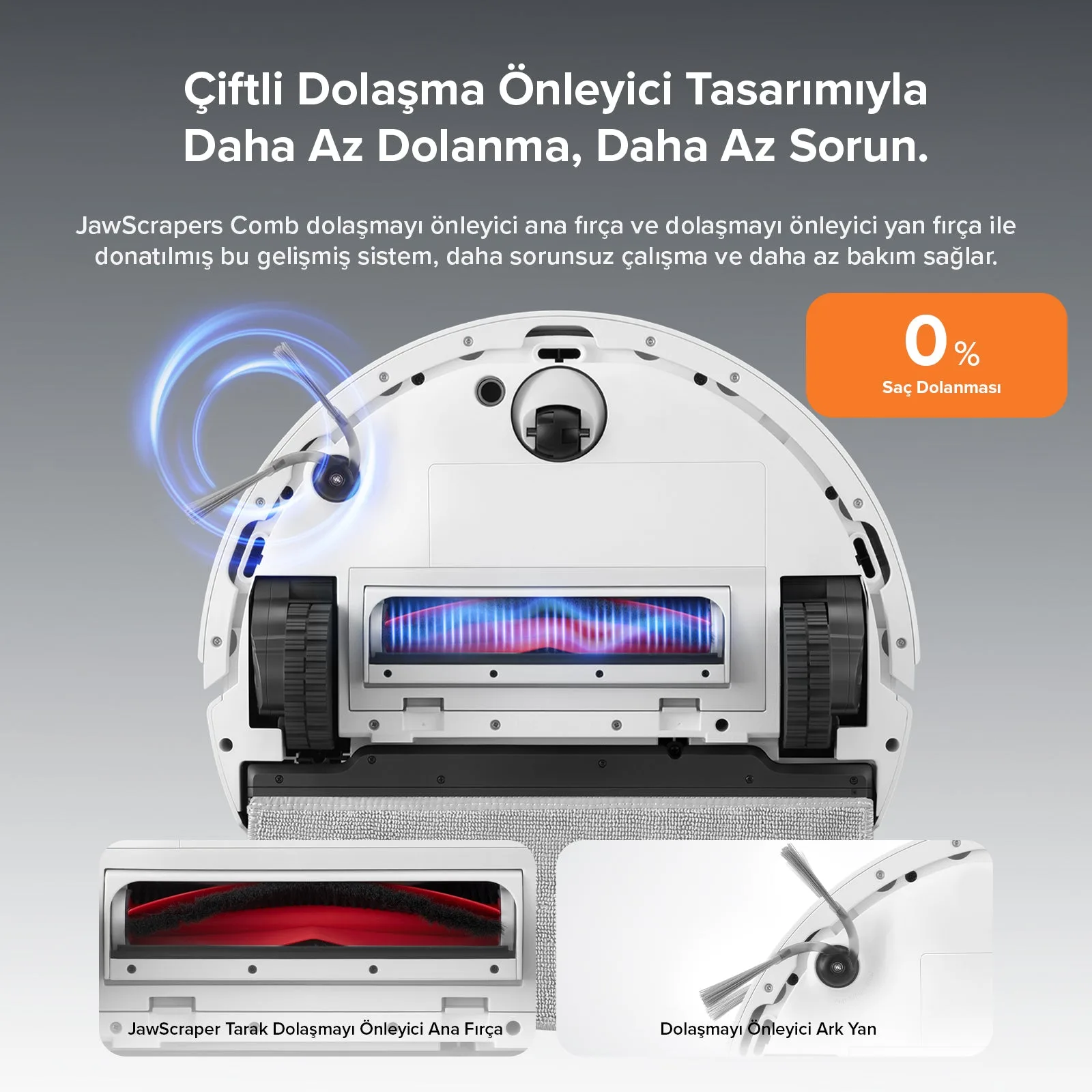 робот-пылесос Roborock Q8 Max Pro/(Q10PF) White