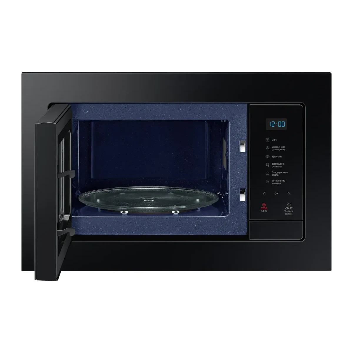Ankastr mikrodalğalı soba Samsung MS23A7118AK/BW