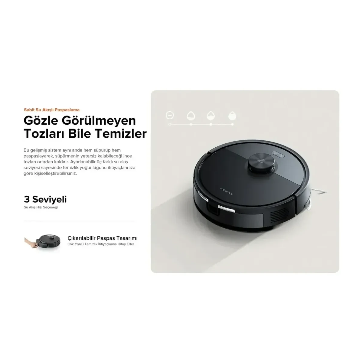 robot vacuum Roborock Q8/Q7TF Black