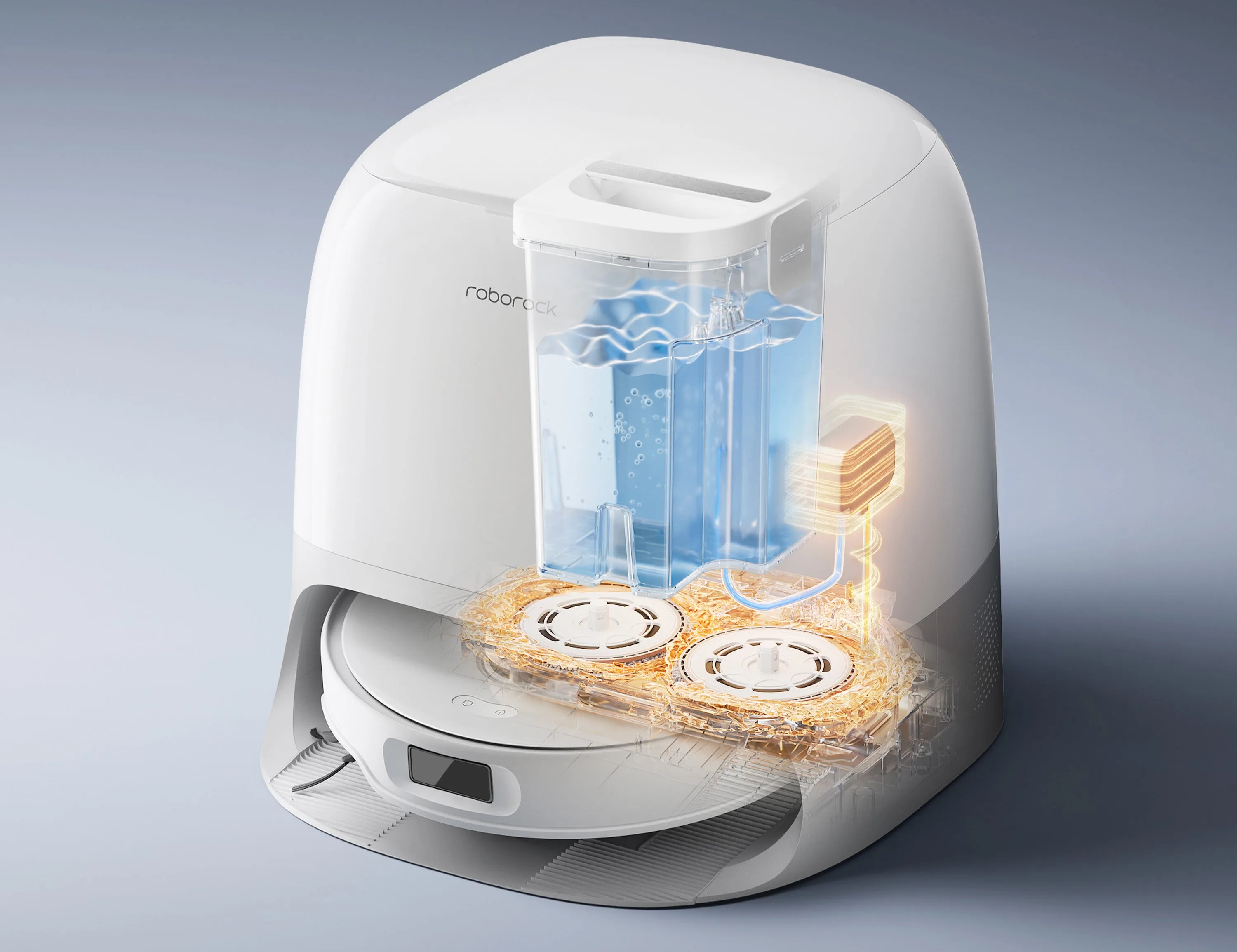 робот-пылесос Roborock Qrevo CurvC White (5A1)