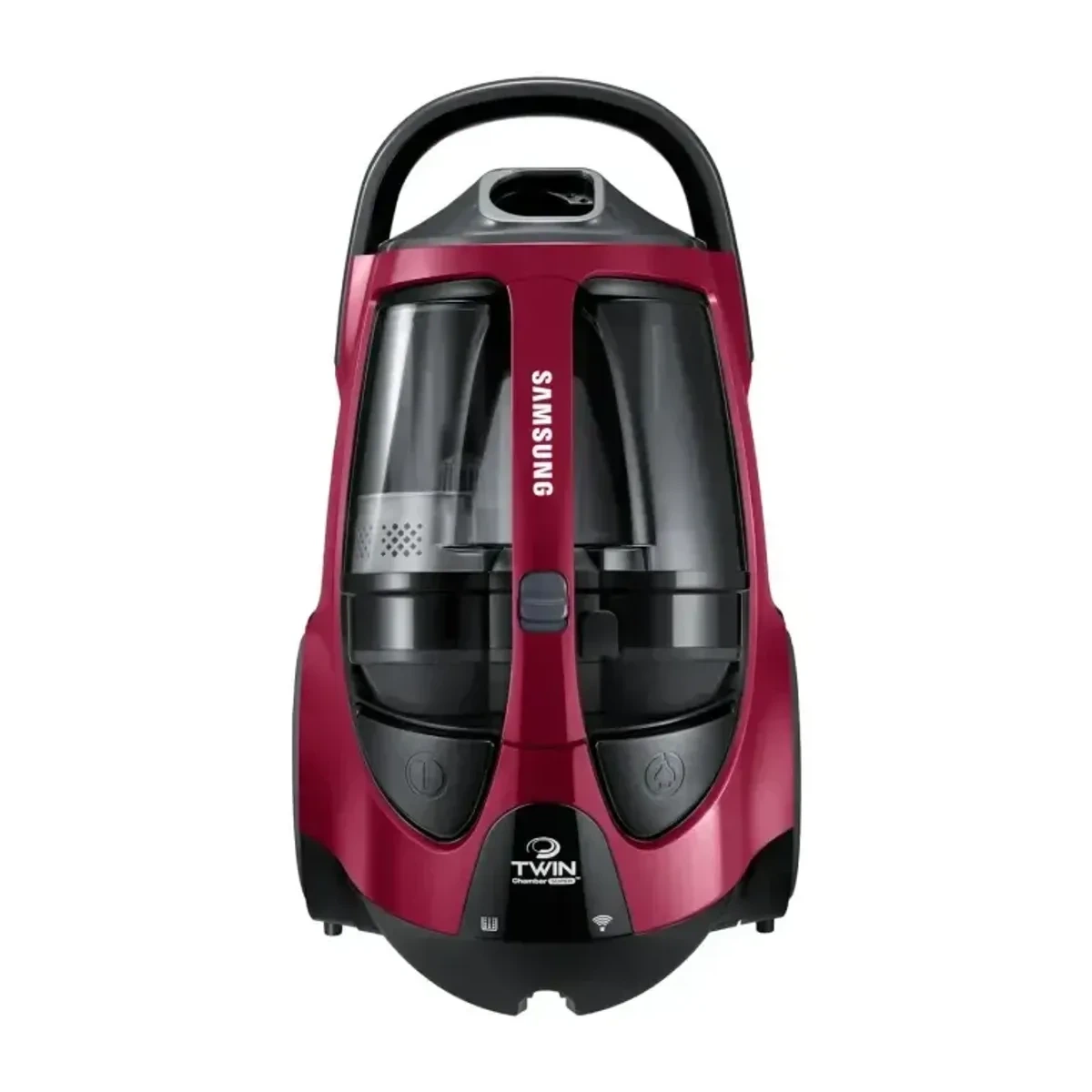 Samsung torbasız Super Twin Chamber vacuum cleaner VCC885HH3P/XEV, qırmızı