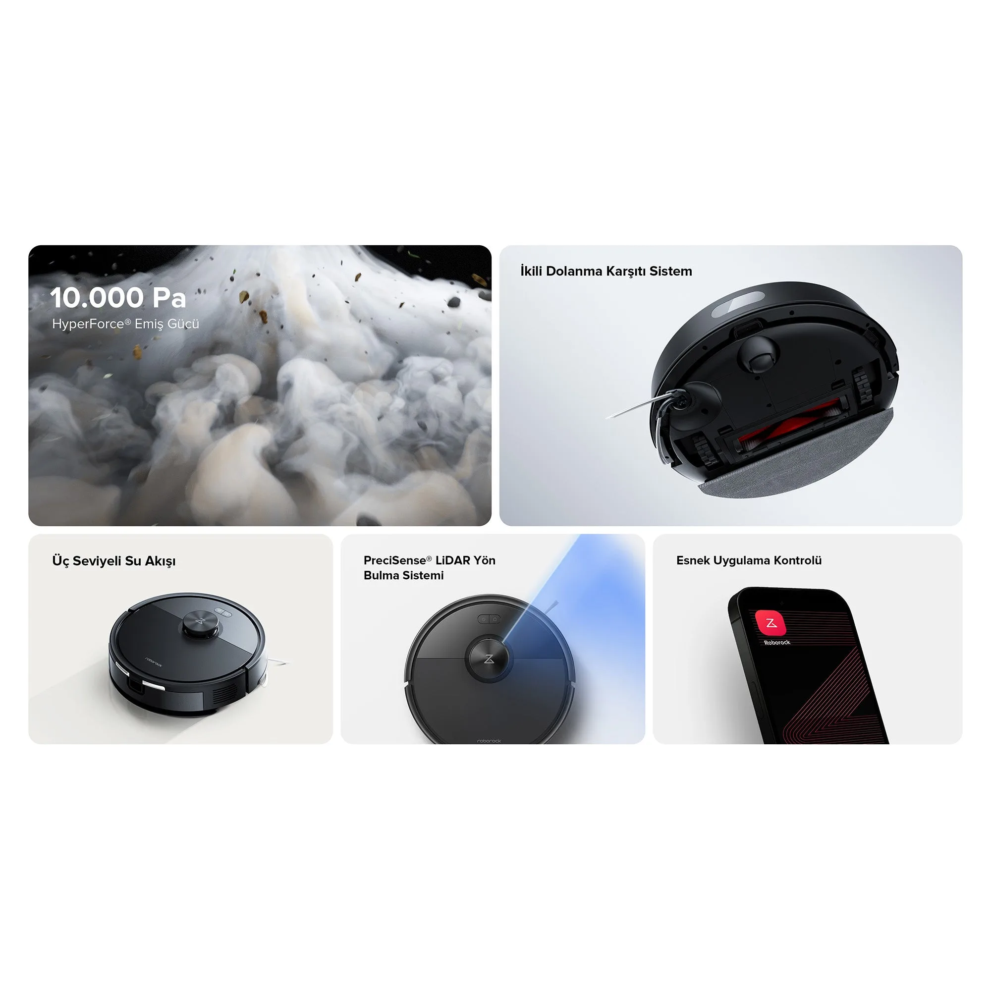 робот-пылесос Roborock Q8/Q7TF Black