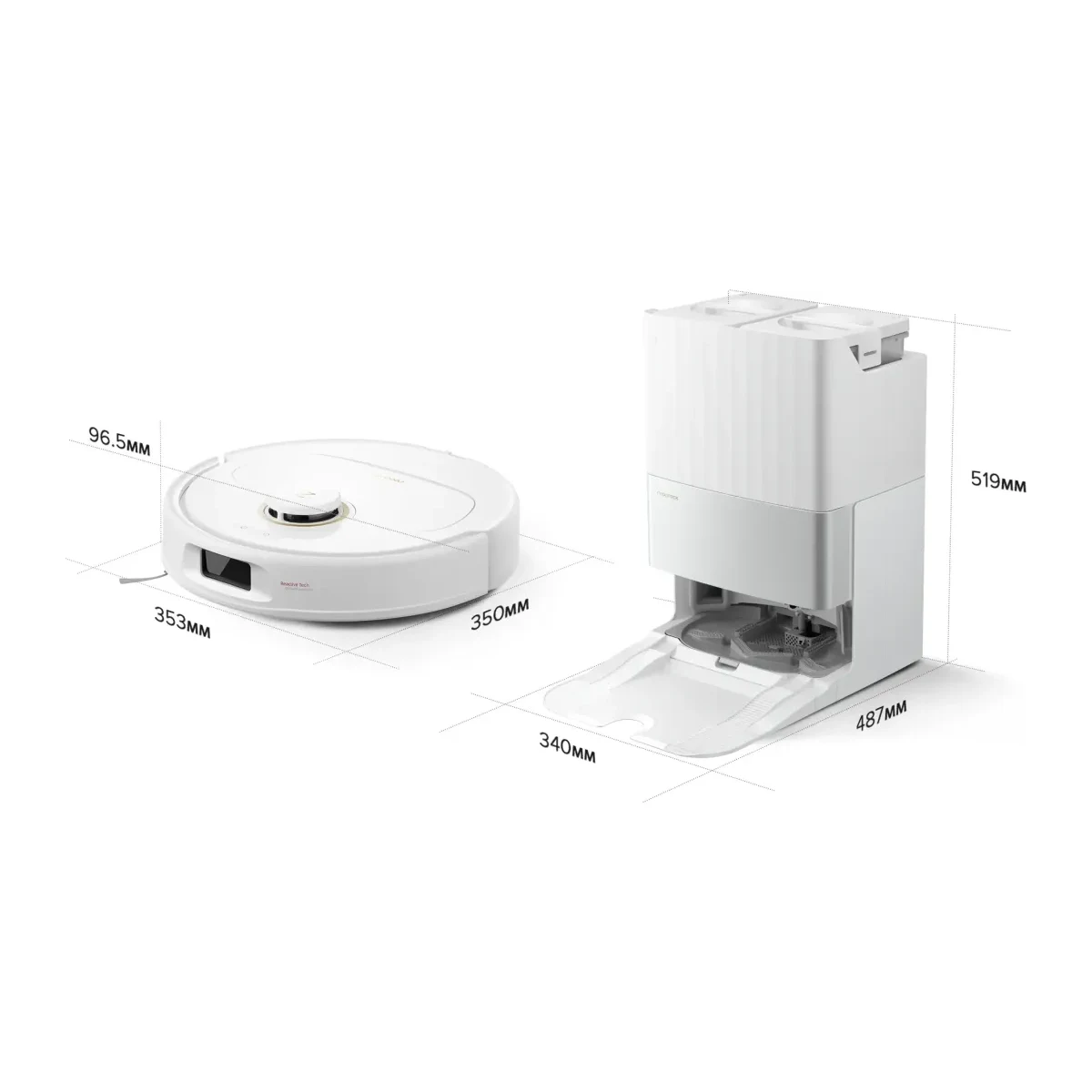 Robot tozsoran Roborock Qrevo L White