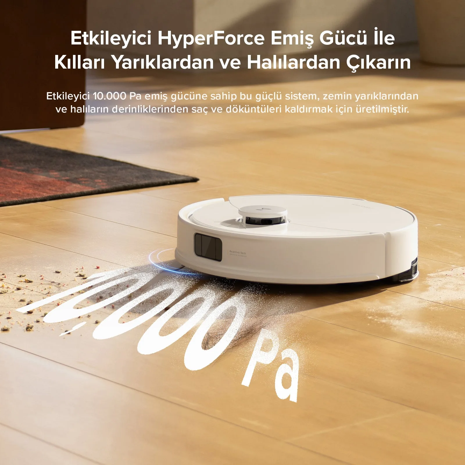робот-пылесос Roborock Q8 Max Pro/(Q10PF) White