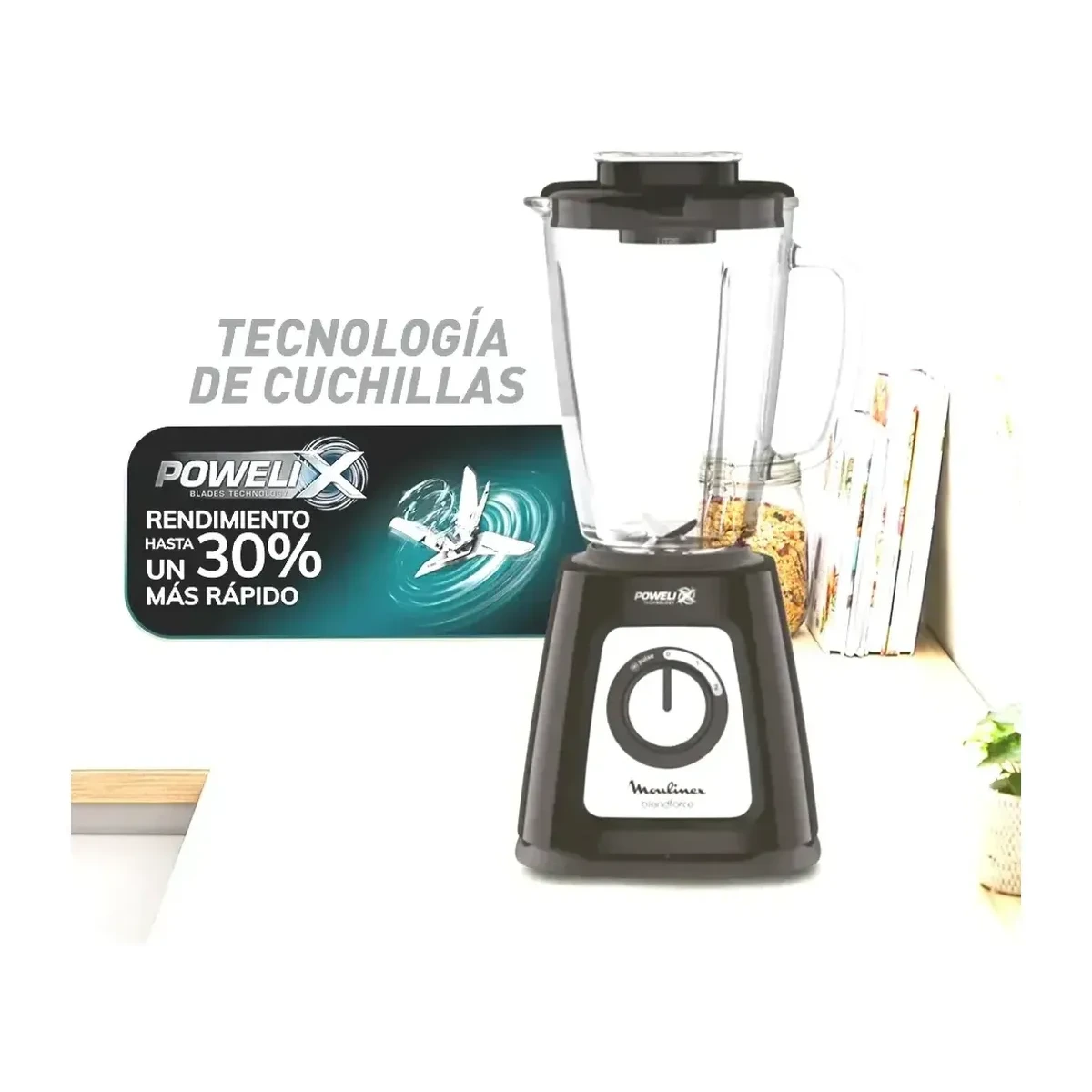 Stasionar blender Moulinex BLENDFORCE STASIONAR 800W (7211003234)