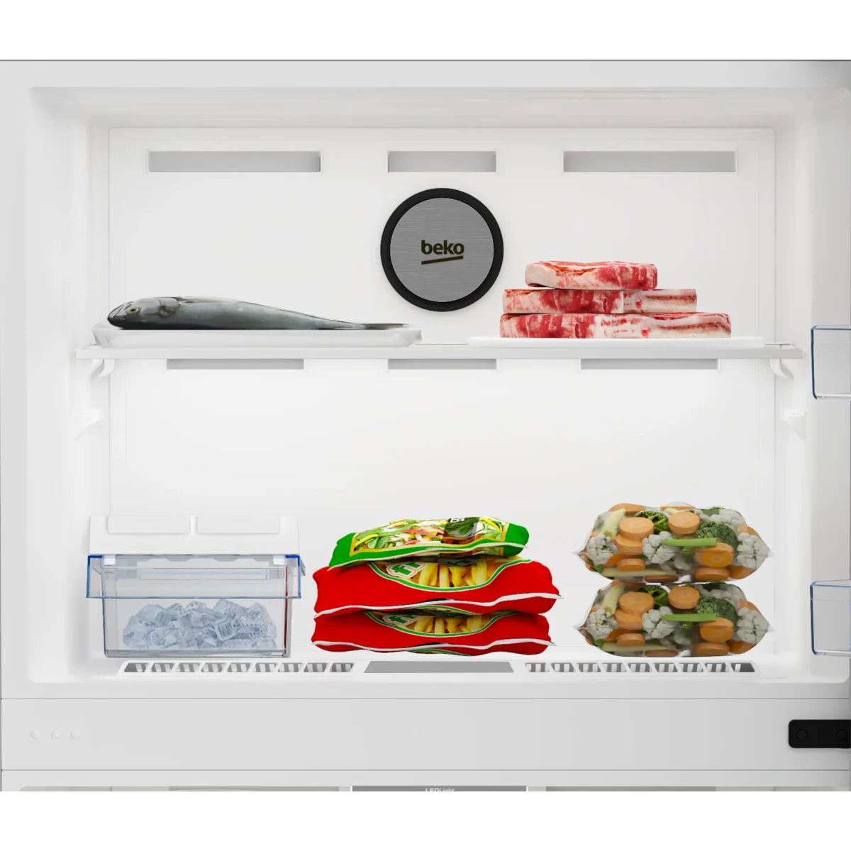 холодильник Beko B3RDNE66HXB