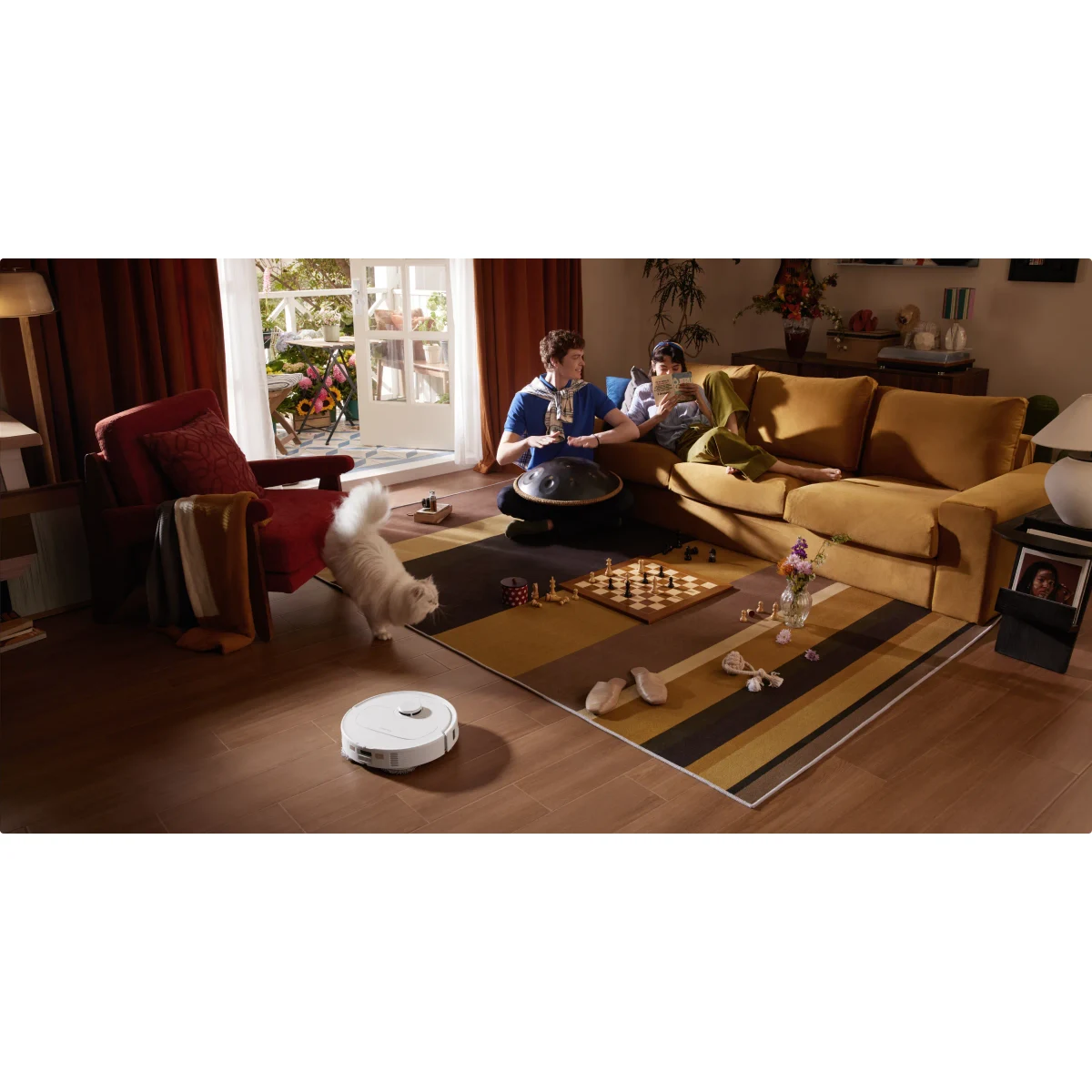 robot vacuum Roborock Qrevo L White