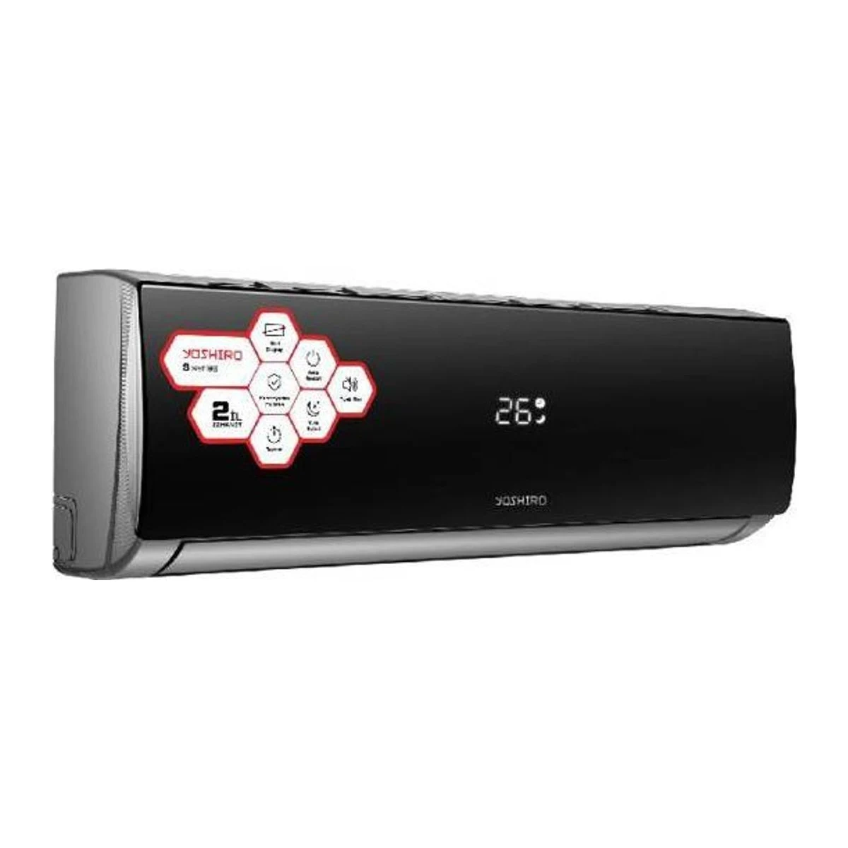кондиционер YOSHIRO YAC-S18OT0B KIT, 18000 BTU, 50-60 m2