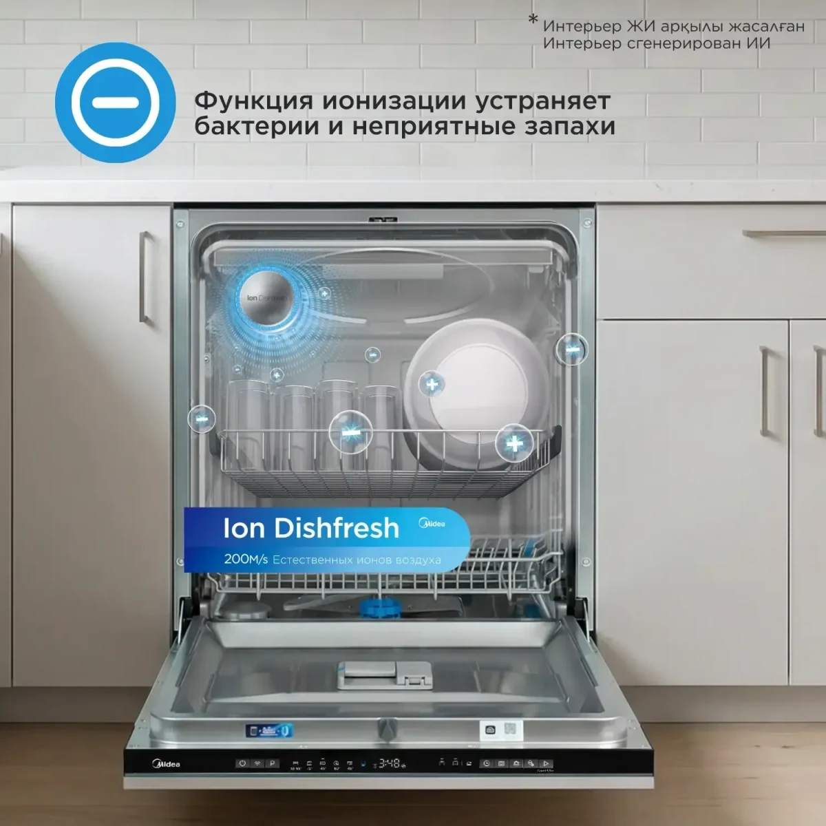 Ankastr qabyuyan maşın Midea MID60S350I-C