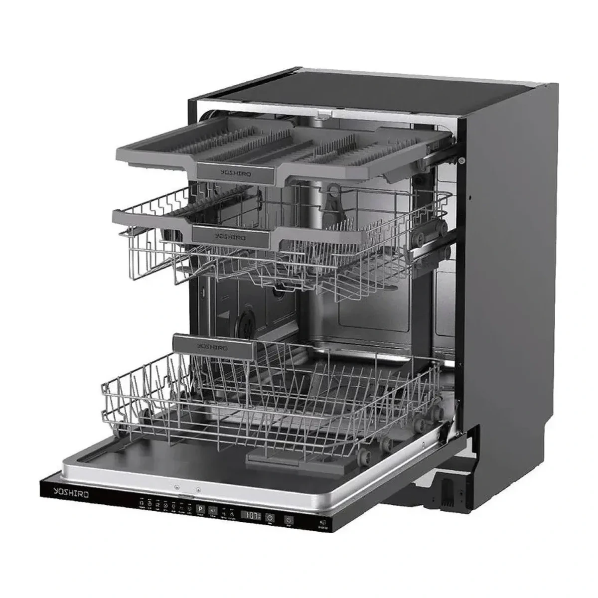 Quraşdırılan qabyuyan maşın Yoshiro YBD-M715G30B