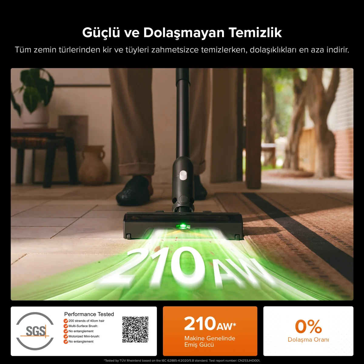 Vertikal пылесос Roborock H60 Hub Ultra