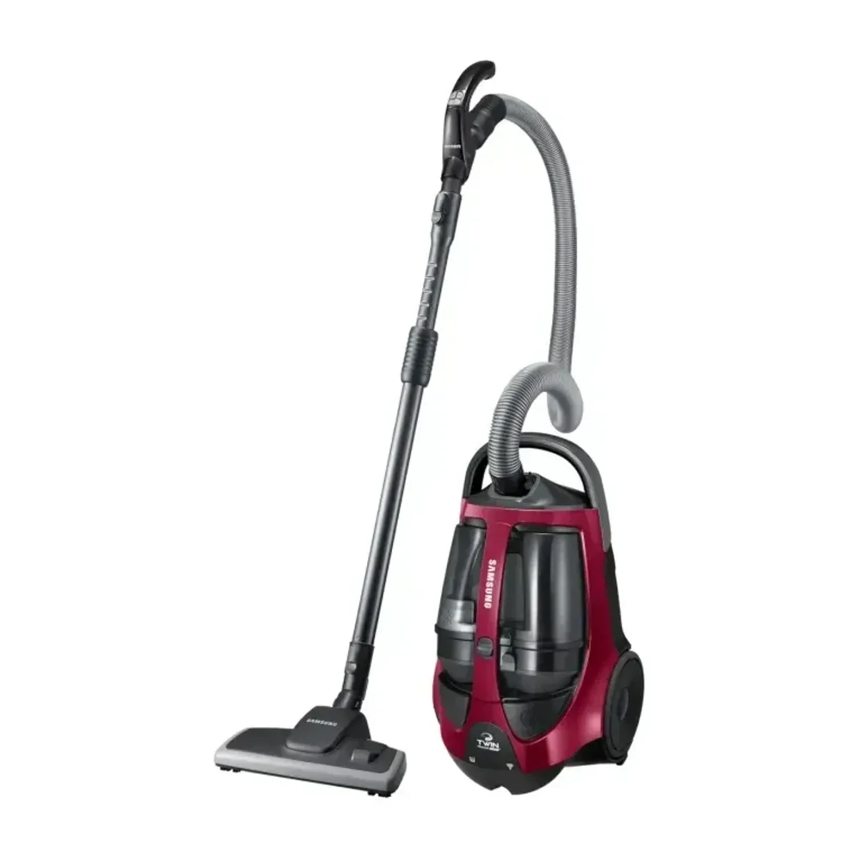 Samsung torbasız Super Twin Chamber vacuum cleaner VCC885HH3P/XEV, qırmızı