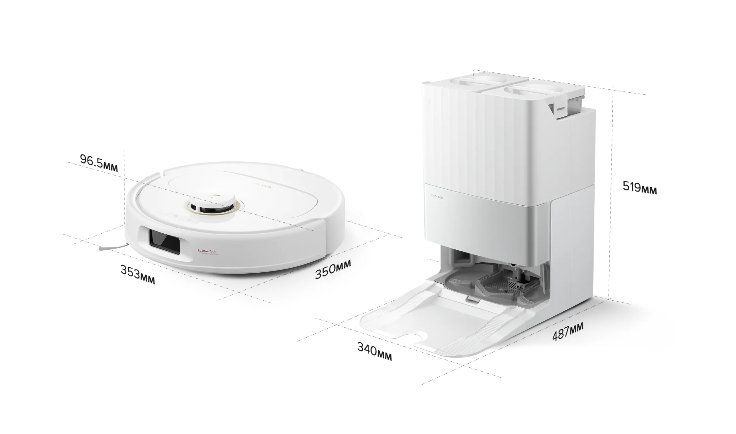 робот-пылесос Roborock Qrevo L White