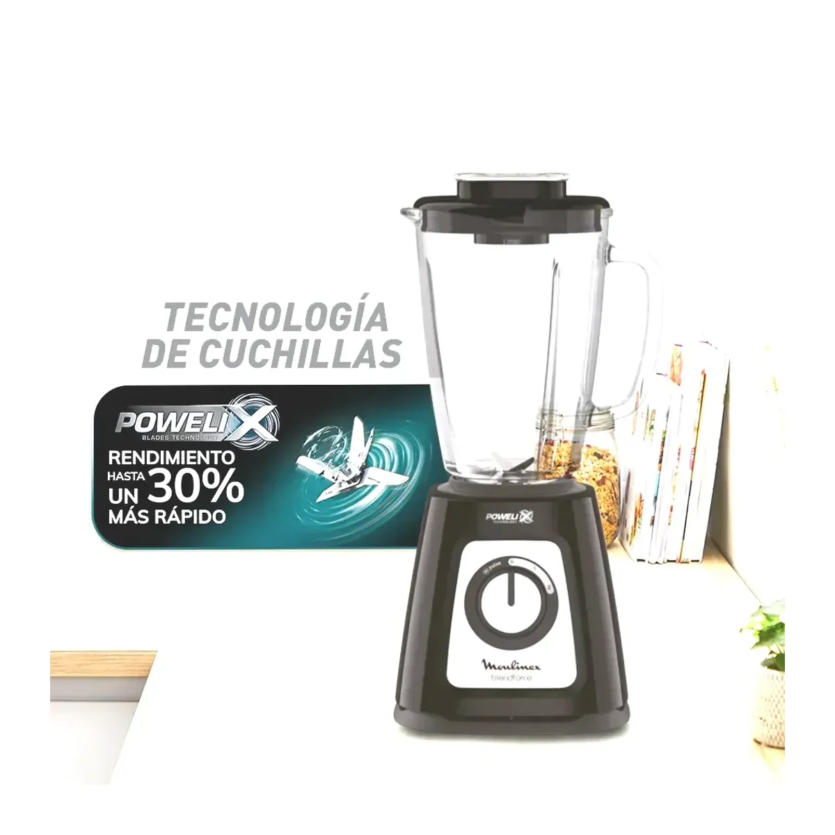 Stasionar blender Moulinex BLENDFORCE STASIONAR 800W (7211003234)