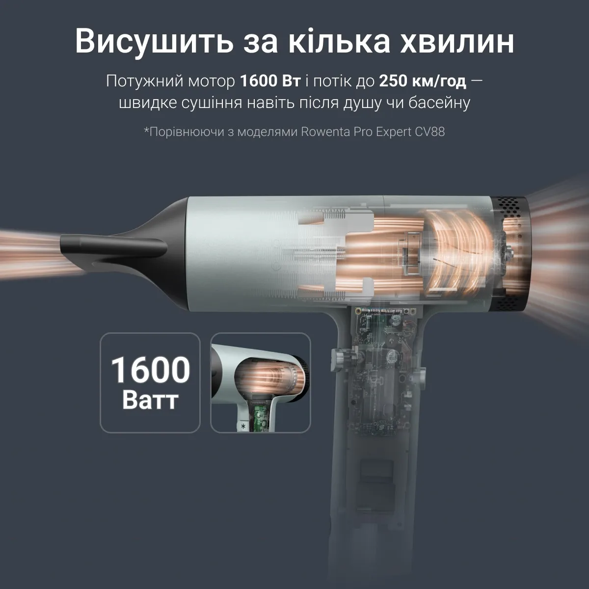Hair dryer Rowenta Tiny HY7120 (1830009470)