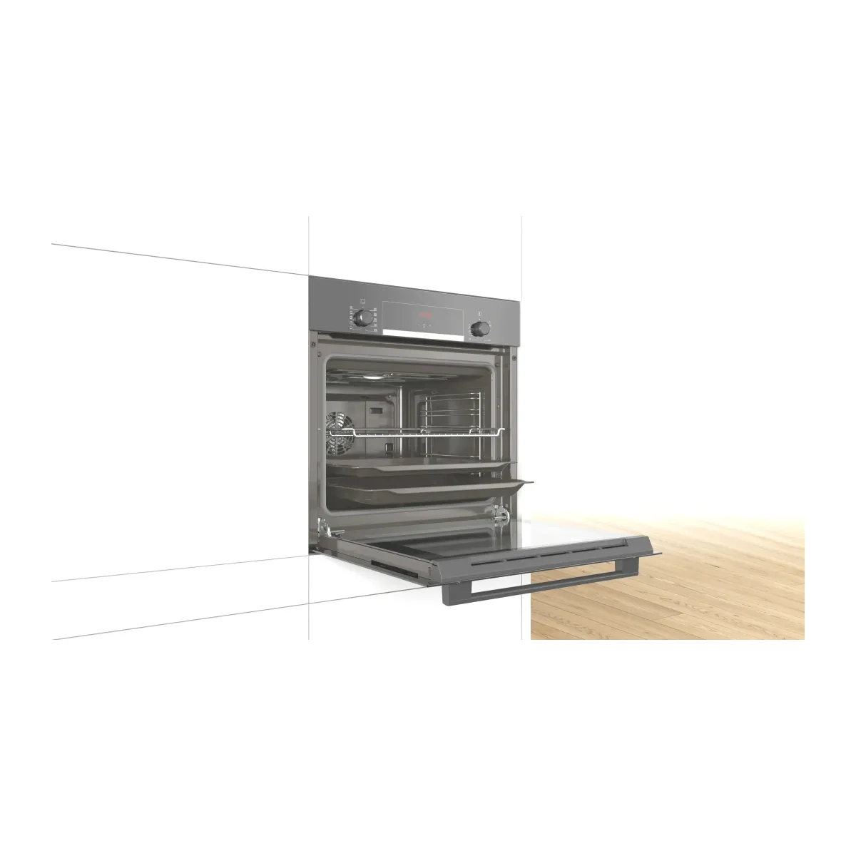 Quraşdırılan soba Bosch HBF514BB1T
