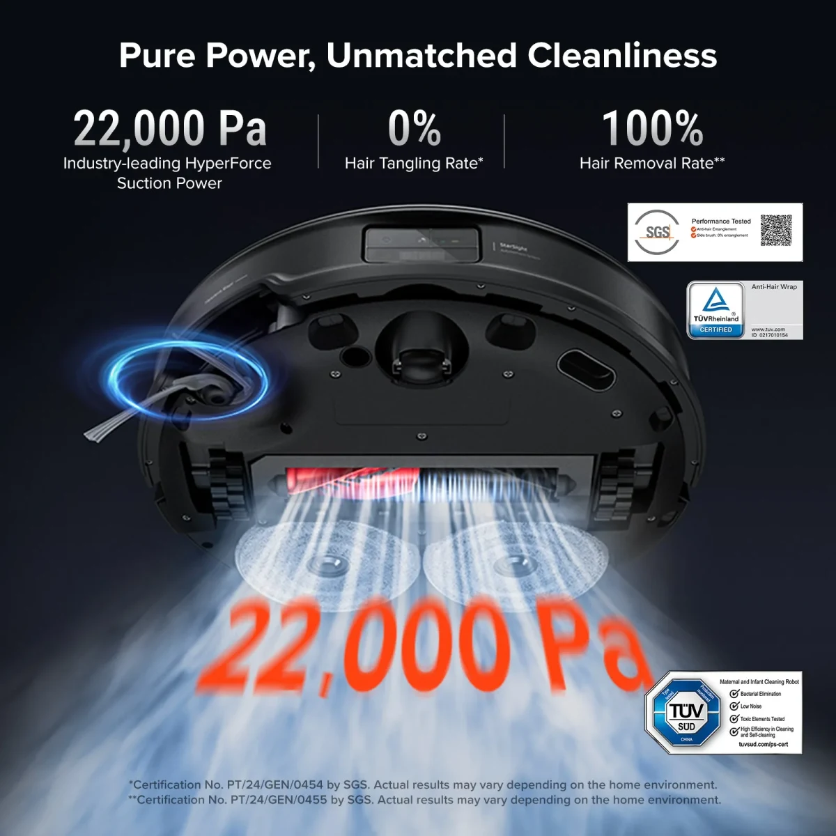 робот-пылесос Roborock Saros 10R Black