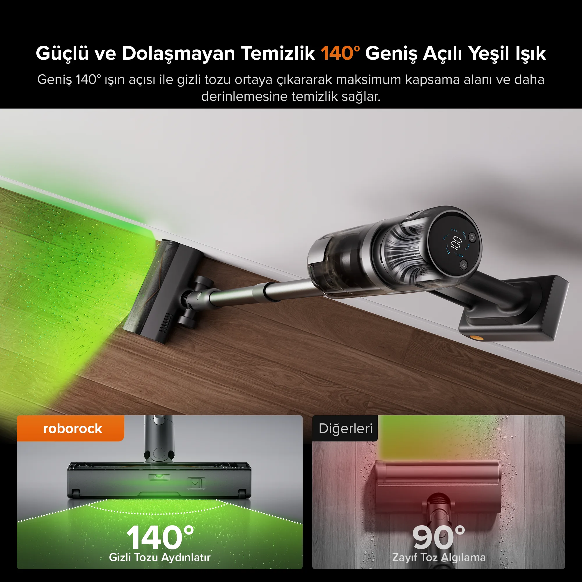 Vertikal пылесос Roborock H60 Hub Ultra