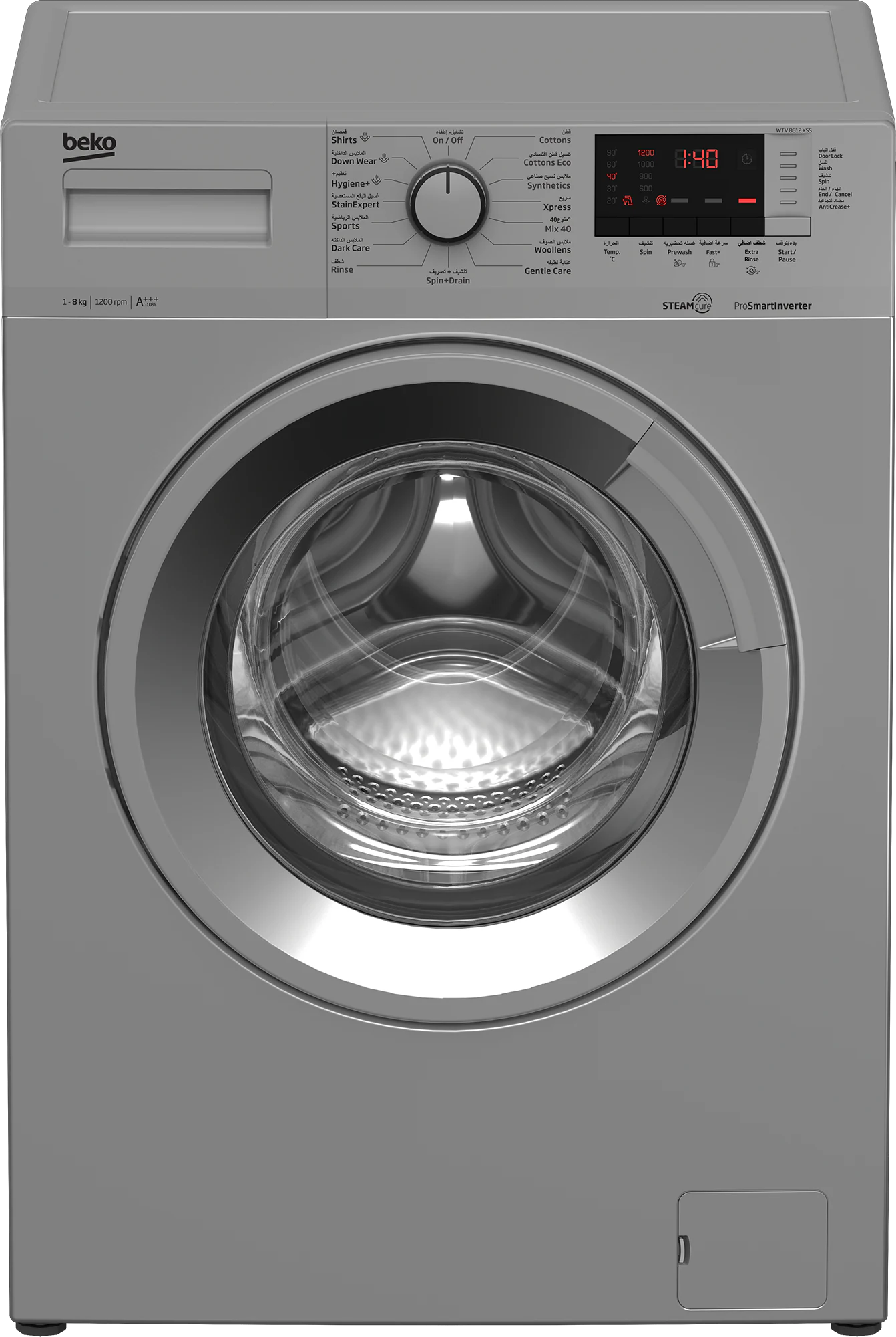 Beko WTV8612XSS