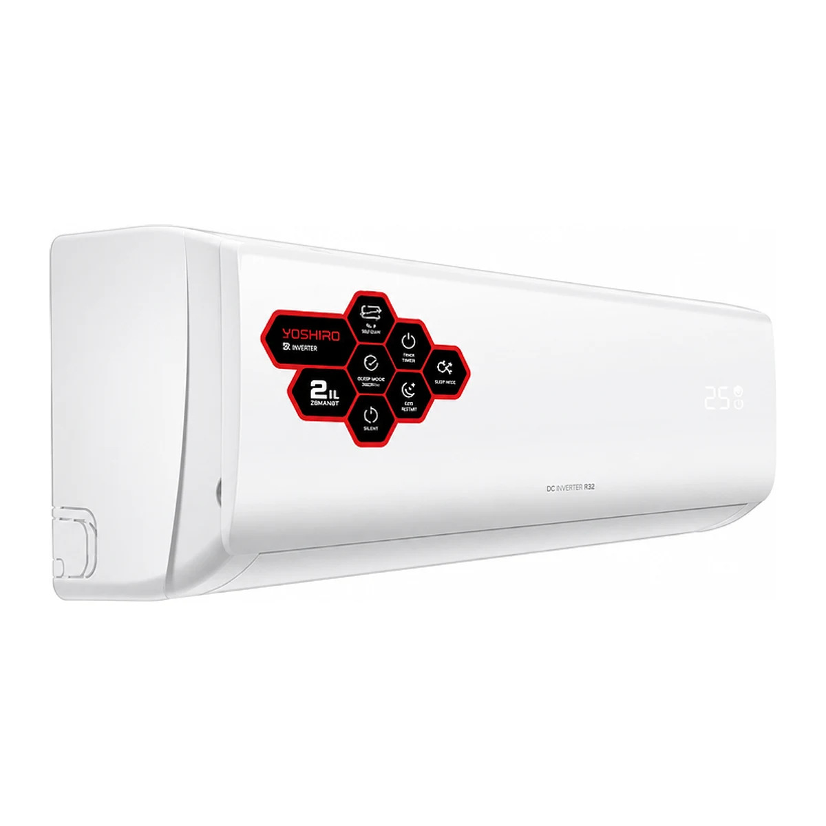 кондиционер YOSHIRO YAC-S30OT0W KIT, 30000 BTU, 90–100 m²