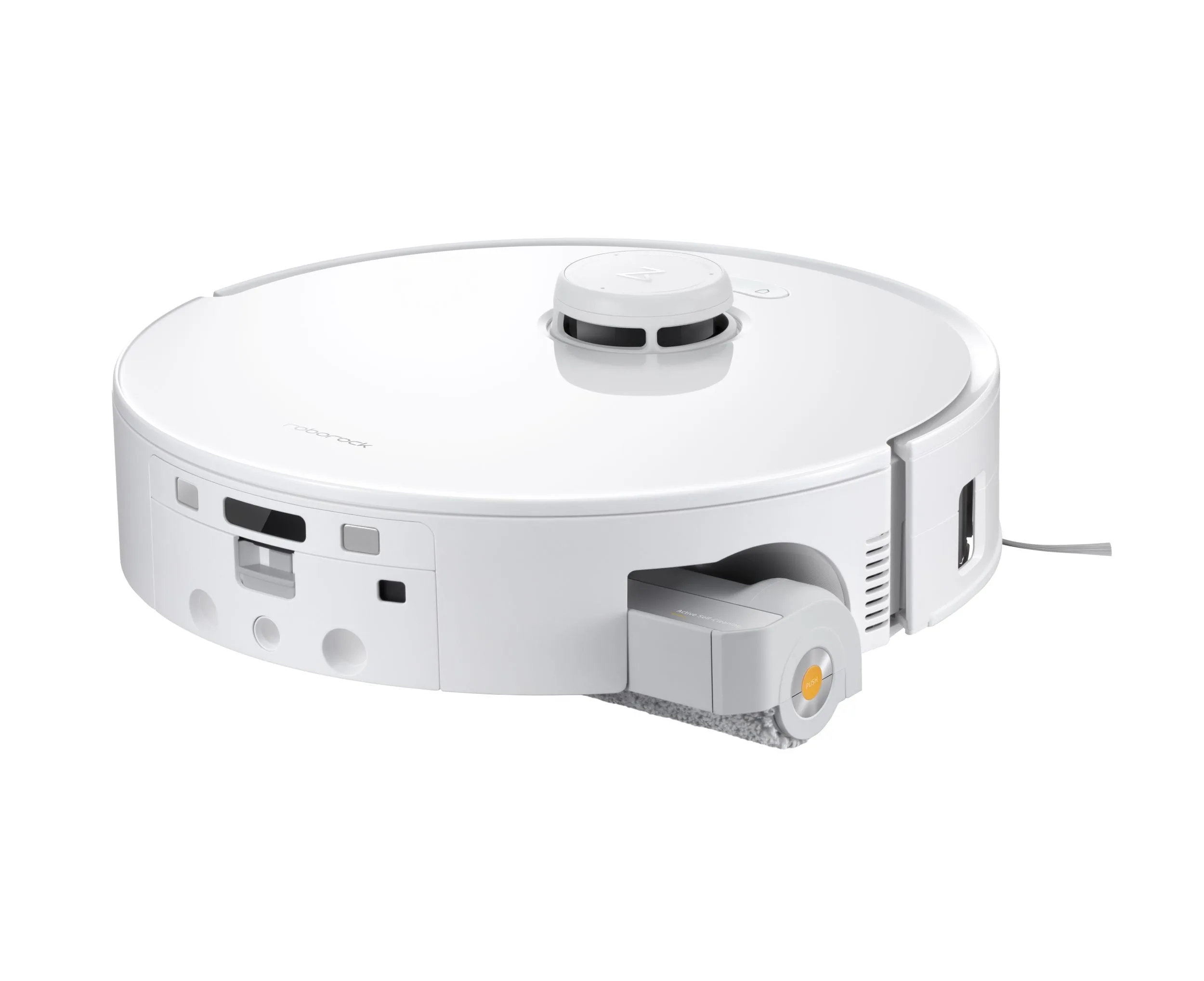робот-пылесос Roborock Qrevo Curv 2 Flow White