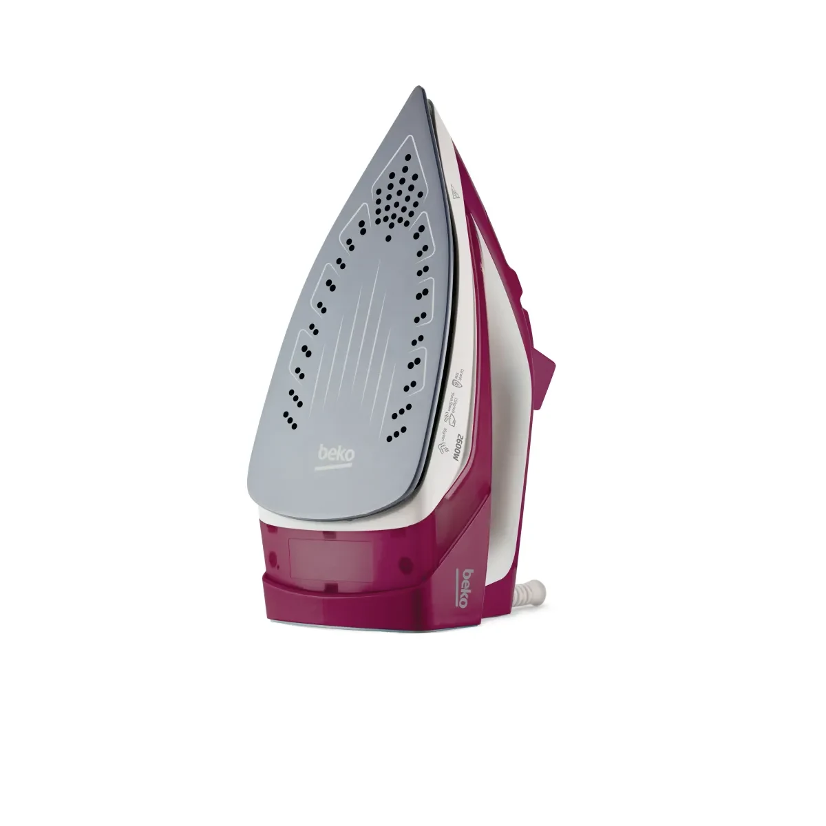 Beko buxarlı ütü SIM 3126 R, 2600 W, çəhrayı