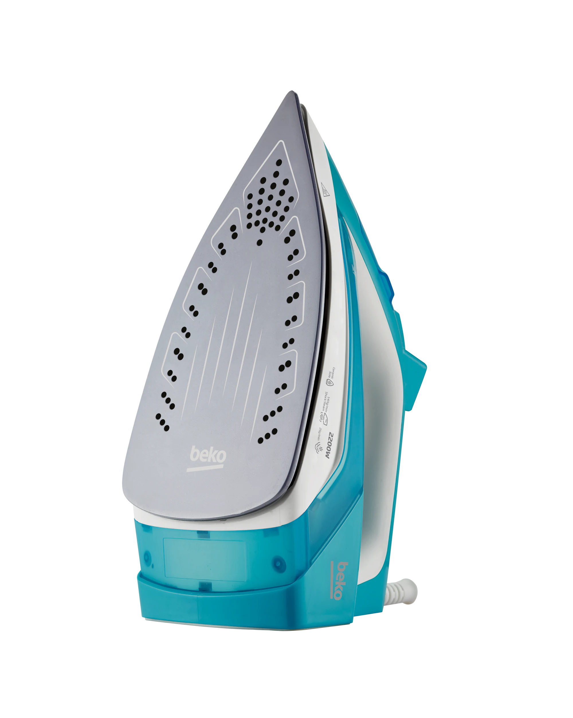 Паровой утюг Beko SIM 3122 T, 2200 W, бирюзовый